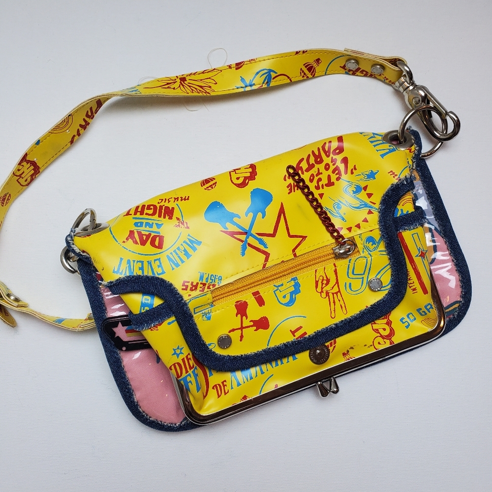 Diesel 90'‎  Retro Vintage Reversible Purse, Handbag